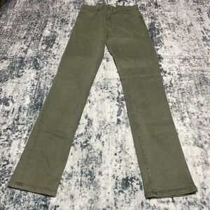 Fidelity Denim Jimmy Olive Green Slim Straight Leg Jeans Mens 32x34